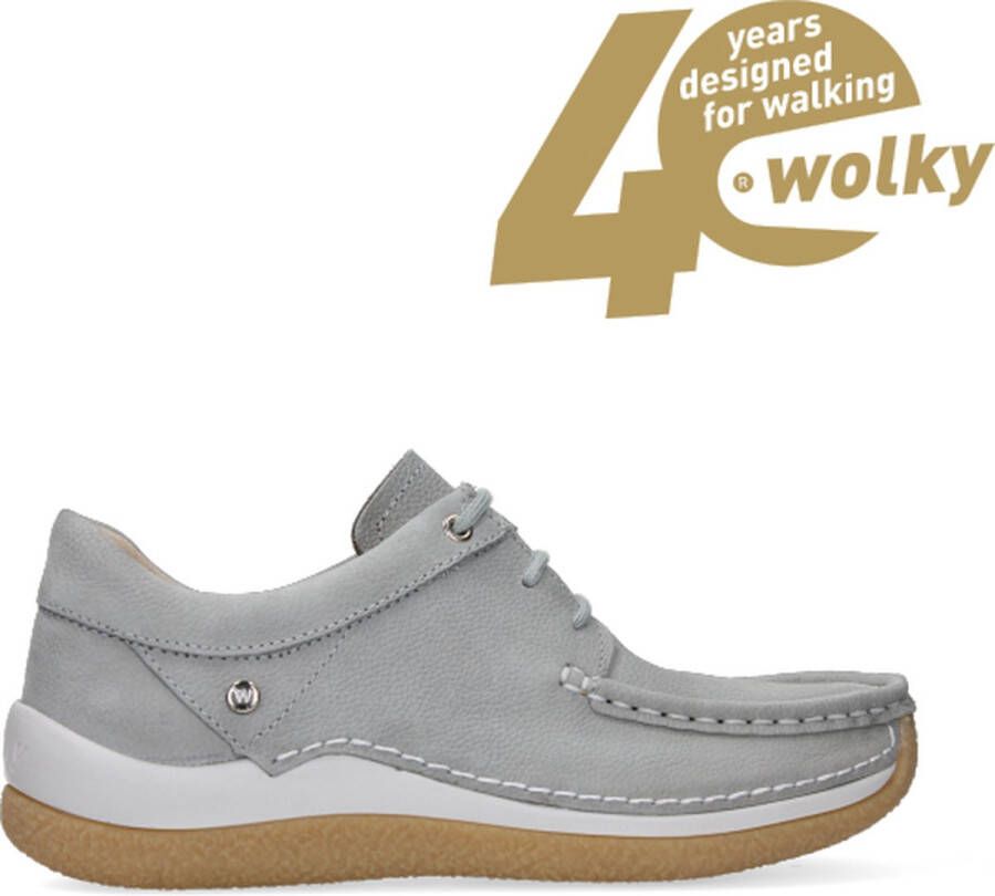 Wolky Celebration Veterschoenen Laag licht grijs