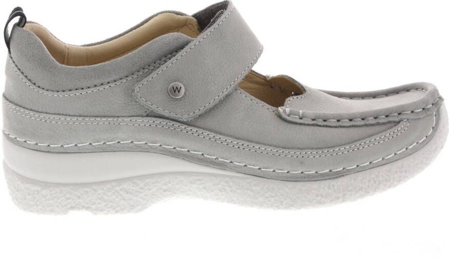 Wolky Comfortschoenen Roll Combi licht grijs nubuck