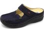 Wolky Dames Roll Slipper 0622713 800 Blauw Nubuck - Thumbnail 5