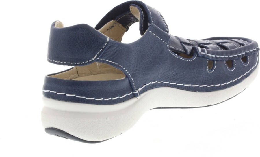 Wolky Dames Sandaal Rolling Sun Oxford 0720435 800 Blauw - Foto 11