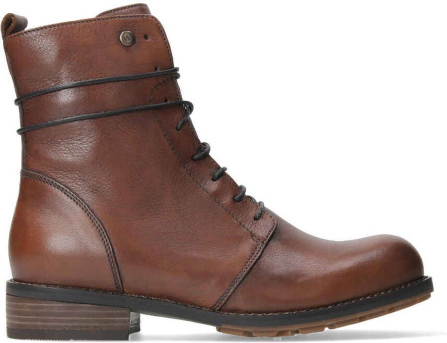 Wolky Enkellaarsjes en boots Murray XW cognac leer