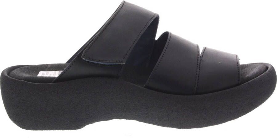 Wolky Dames Slippers Aporia Martinica Black Zwart