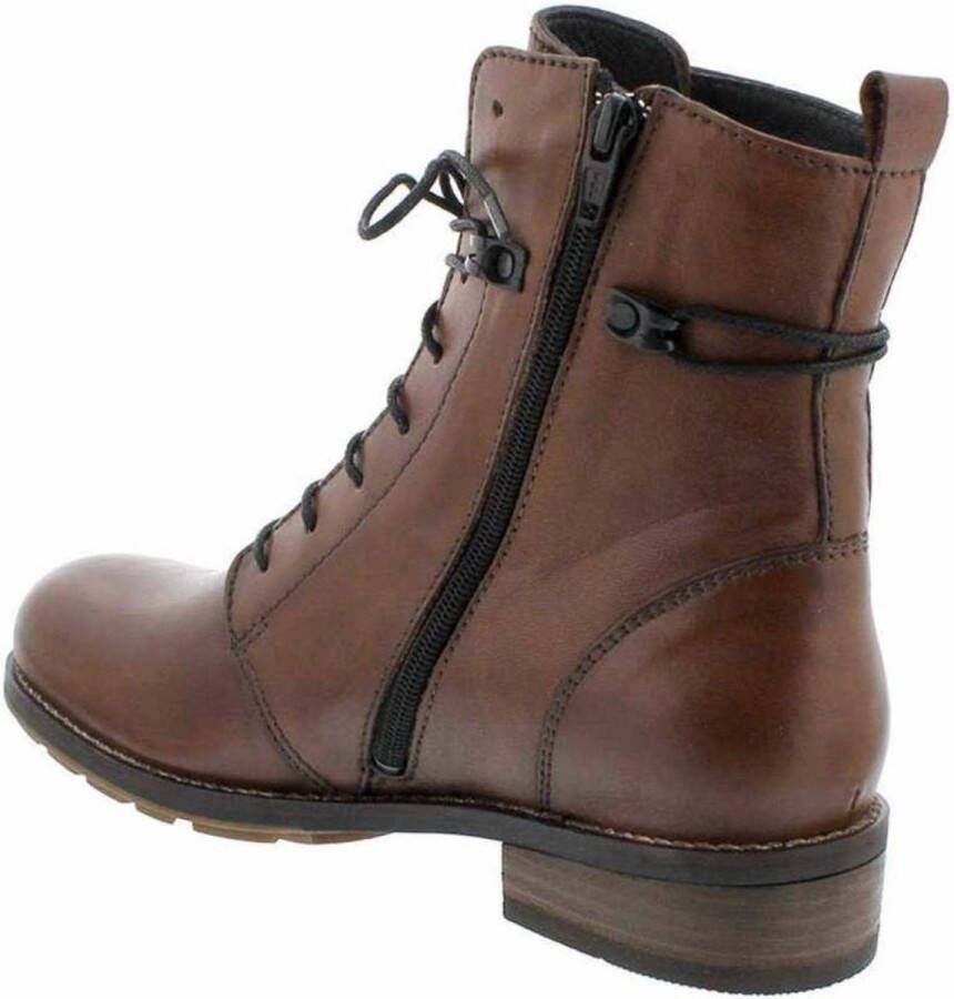 Wolky Enkellaarsjes en boots Murray XW cognac leer