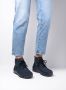 Wolky Hoge veterschoenen Jump blauw nubuck - Thumbnail 8