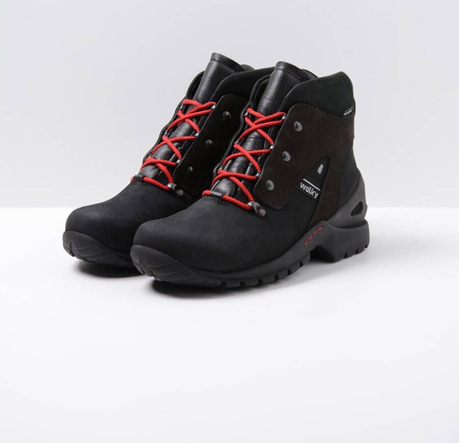 Wolky Hoge veterschoenen Traction WP zwart nubuck - Foto 7