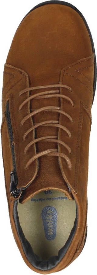 Wolky Dames Veterboot Why Antique Nubuck 0660611 430 Cognac - Foto 15