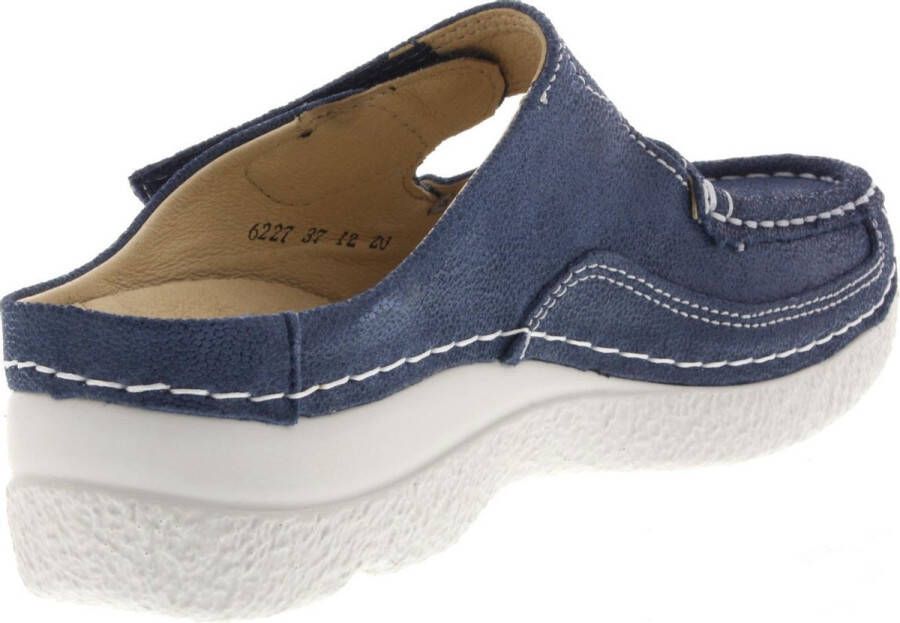 Wolky Klompen Roll Slipper denim nubuck