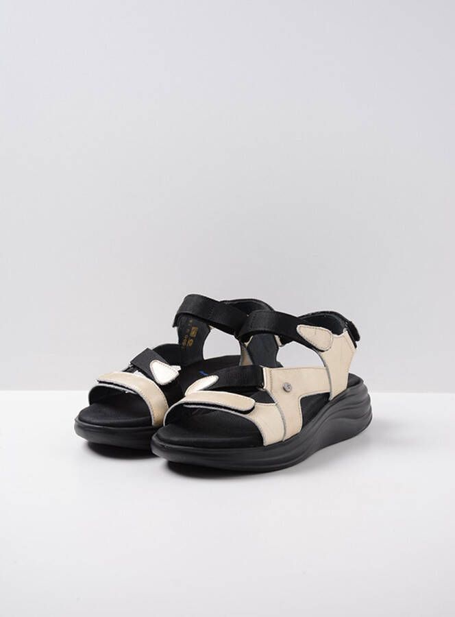 Wolky Sandalen Cirro goud leer