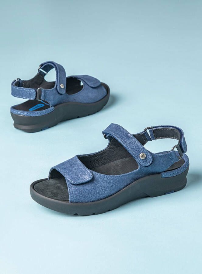 Wolky Sandalen Delft denim nubuck