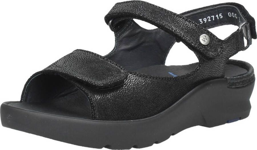 Wolky Dames Sandalen 0392715 000 Delft Caviar Zwart - Foto 9