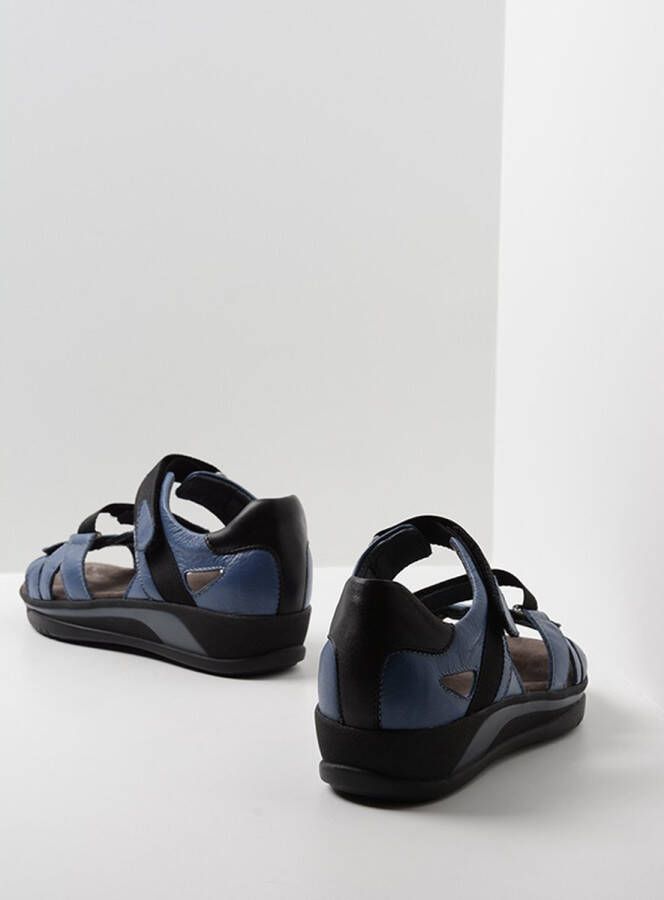 Wolky Sandalen Desh jeans leer