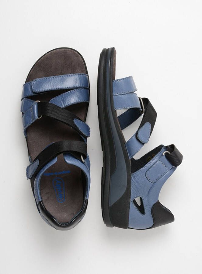 Wolky Sandalen Desh jeans leer