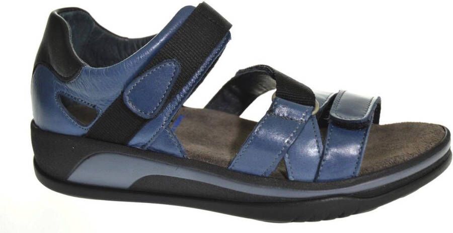 Wolky Sandalen Desh jeans leer