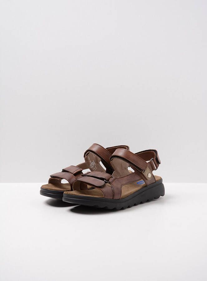 Wolky 0152550 platte sandalen Bruin Dames - Foto 3