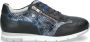 Wolky Yell XW Sneaker Dames Blauw Multi Zwart - Thumbnail 12