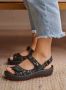 Wolky Sandalen Rio zwart suede - Thumbnail 6