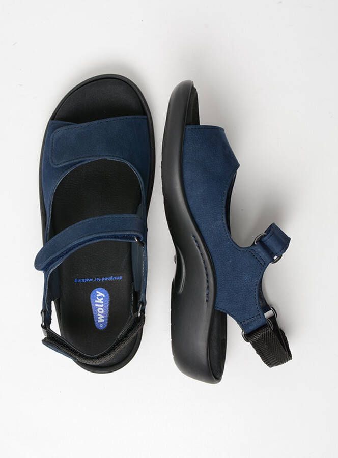 Wolky Sandalen Salvia denim nubuck