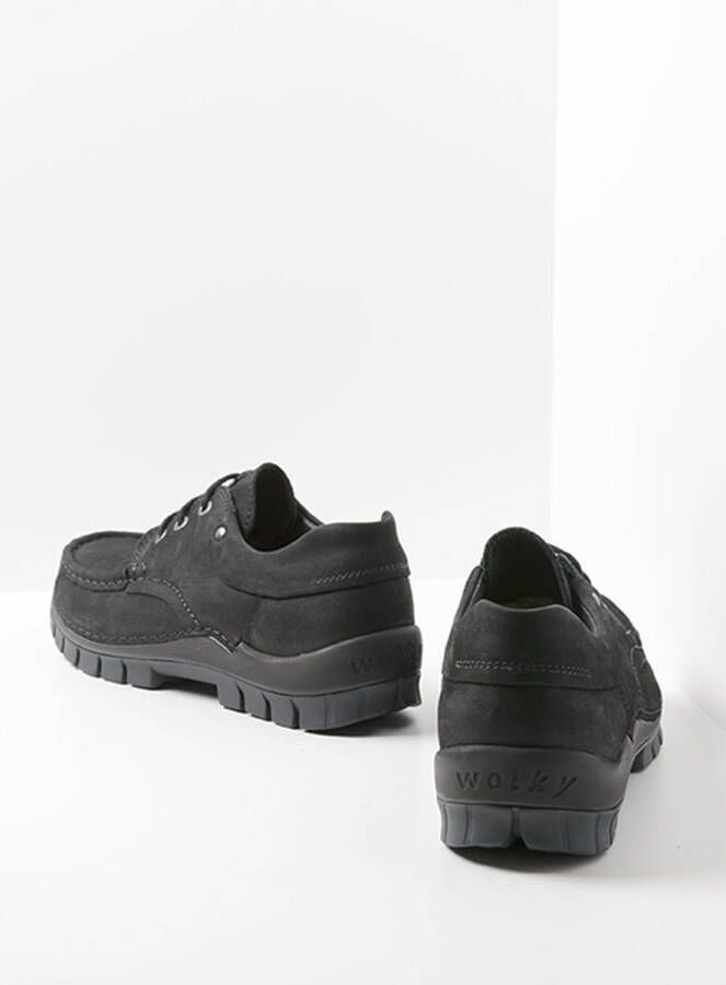 Wolky Shoe > Heren > Comfortschoenen Fly men zwart nubuck