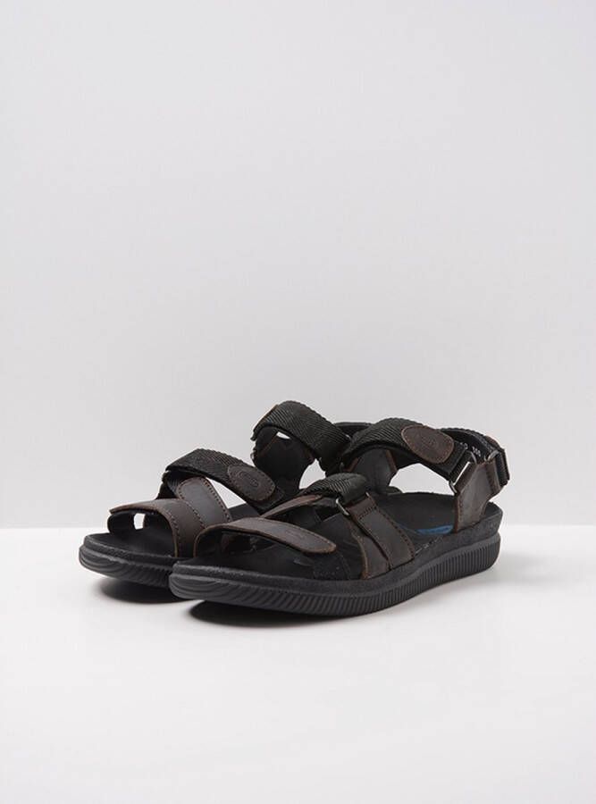 Wolky Shoe > Heren > Sandalen Active Men bruin gevet leer - Foto 8