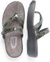 Wolky Slippers Bassa groen crocolook lakleer - Thumbnail 5