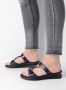 Wolky Slippers Isa blauw crocolook lakleer - Thumbnail 3