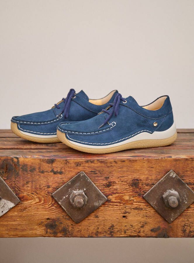 Wolky Veterschoenen Celebration denim nubuck - Foto 12