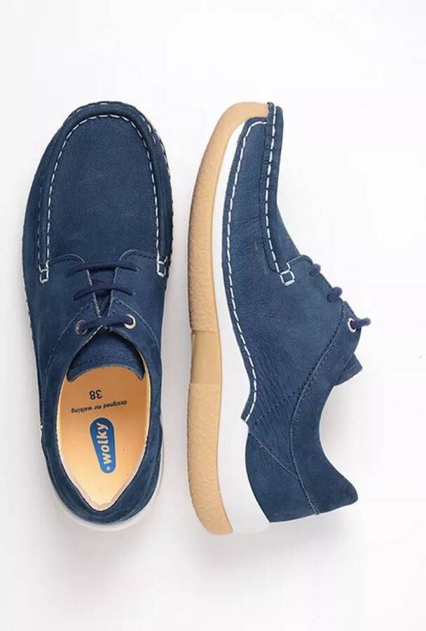 Wolky Veterschoenen Celebration denim nubuck - Foto 5