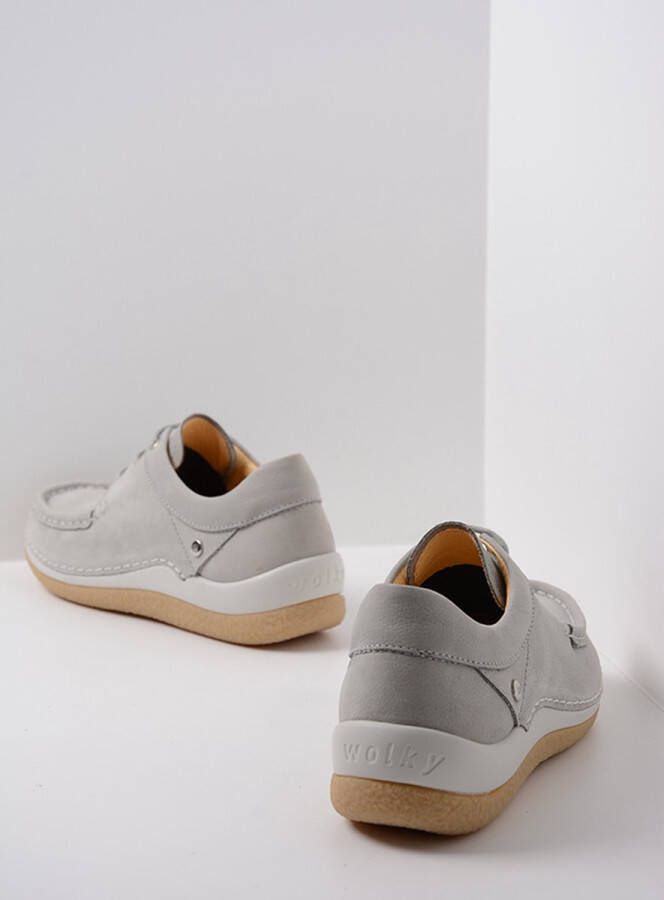 Wolky Sneakers Celebration lichtgrijs nubuck