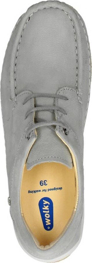 Wolky Sneakers Celebration lichtgrijs nubuck