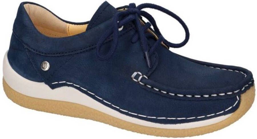 Wolky Veterschoenen Celebration denim nubuck