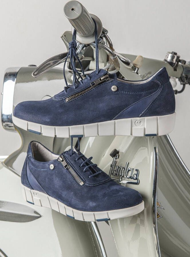 Wolky Veterschoenen Etosha blauw-zomer nubuck