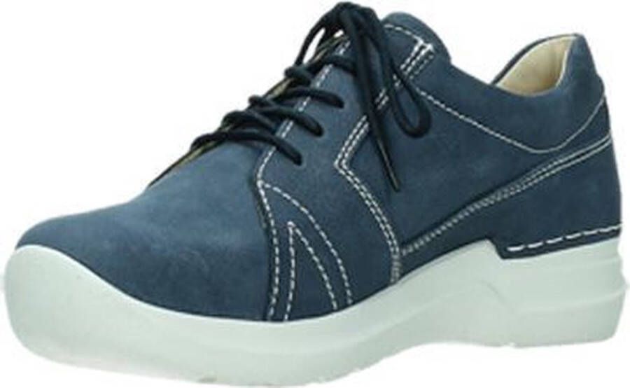 Wolky Veterschoenen Feltwell denim nubuck