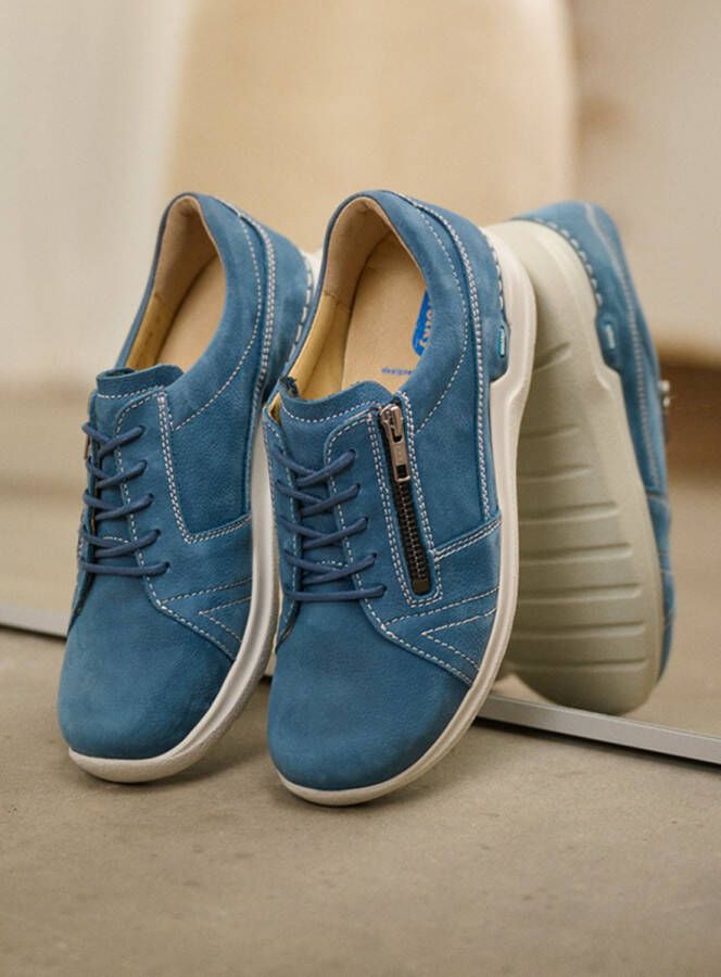 Wolky Veterschoenen Feltwell dodger blauw nubuck