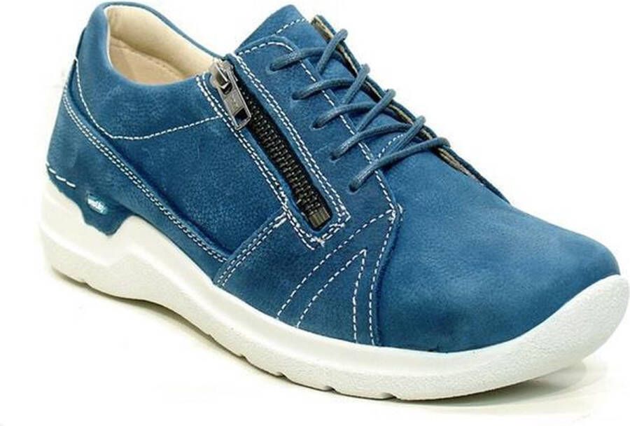 Wolky Veterschoenen Feltwell dodger blauw nubuck