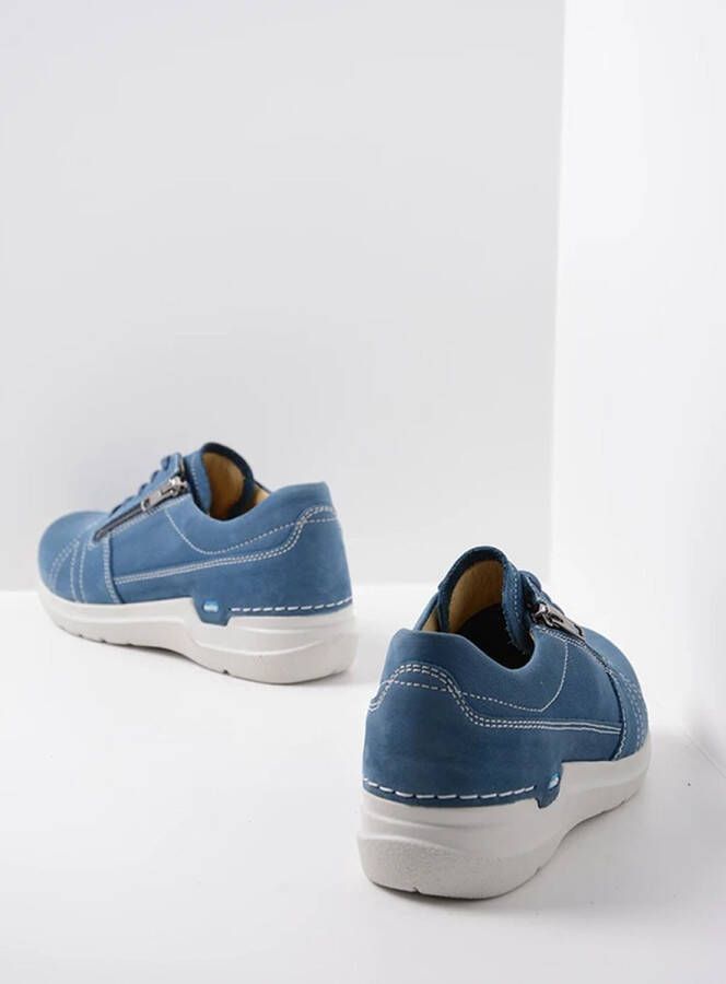 Wolky Veterschoenen Feltwell dodger blauw nubuck