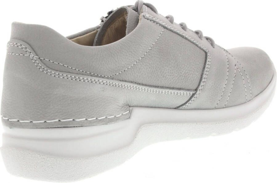 Wolky Dames Veterschoen Feltwell 0660911 206 Lichtgrijs Nubuck - Foto 13