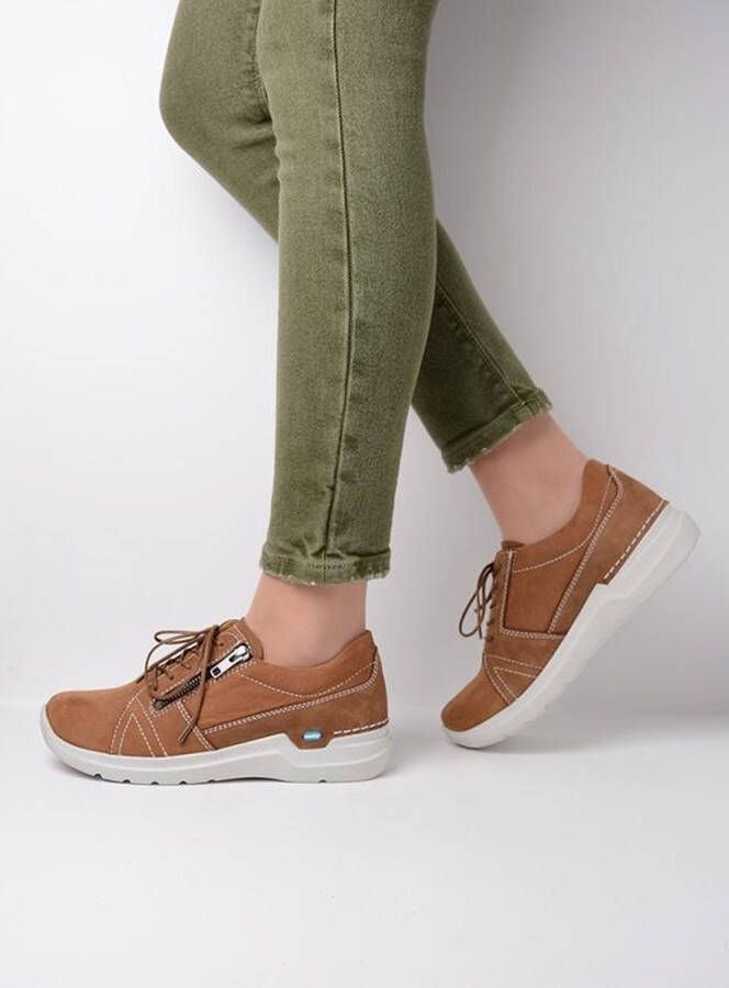 Wolky Veterschoenen Feltwell tobacco bruin nubuck