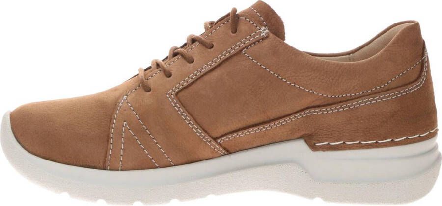 Wolky Dames Veterschoen Feltwell 0660911 410 Cognac Nubuck