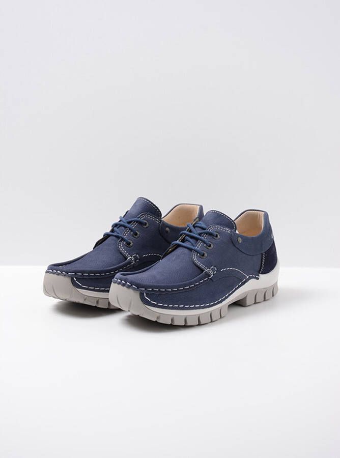 Wolky Veterschoenen Fly Summer denim nubuck