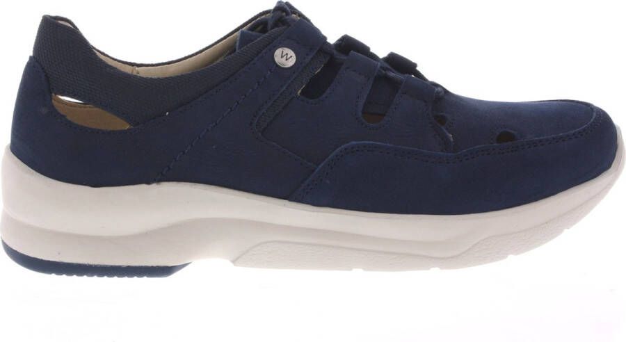 Wolky Veterschoenen Galena denim nubuck