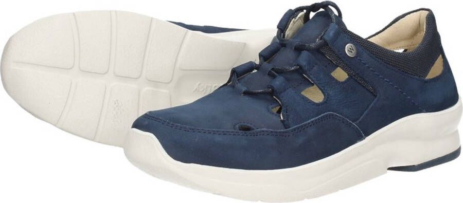 Wolky Veterschoenen Galena denim nubuck