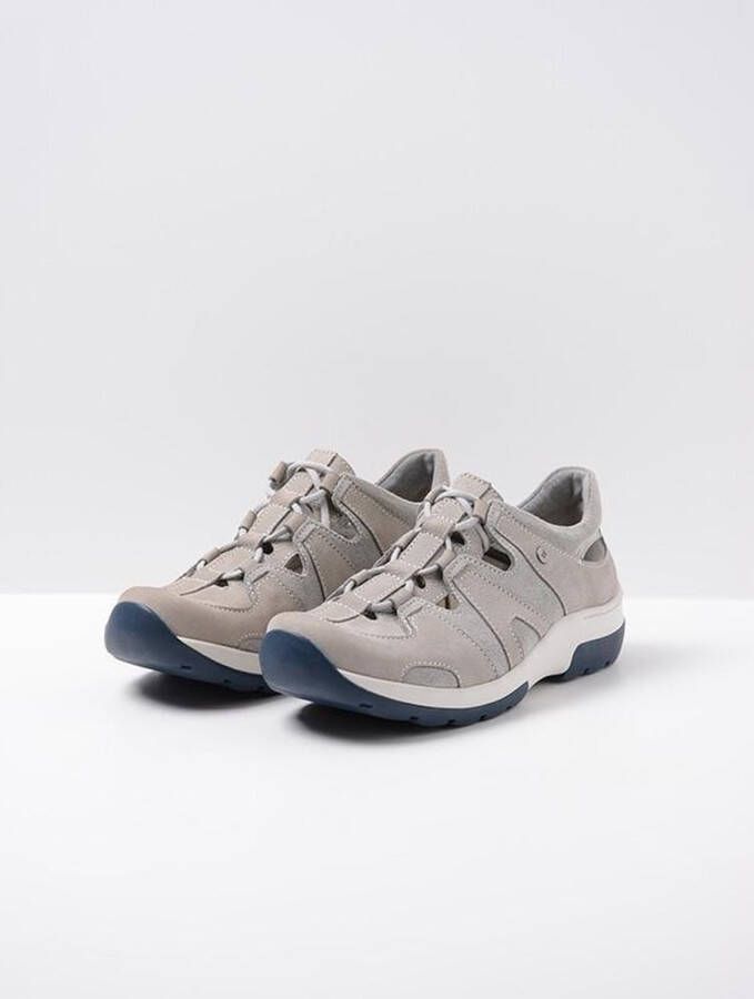 Wolky Shoe > Outlet > Veterschoenen Nortec lichtgrijs nubuck - Foto 15