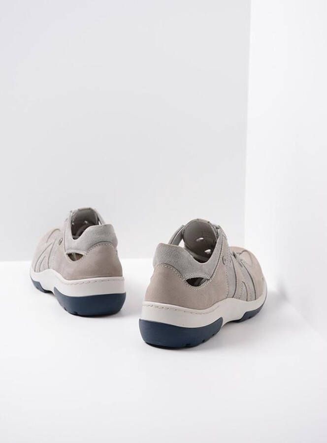 Wolky Shoe > Outlet > Veterschoenen Nortec lichtgrijs nubuck - Foto 13