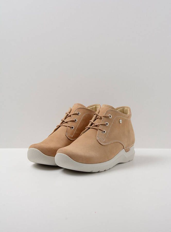 Wolky Veterschoenen Truth beige nubuck