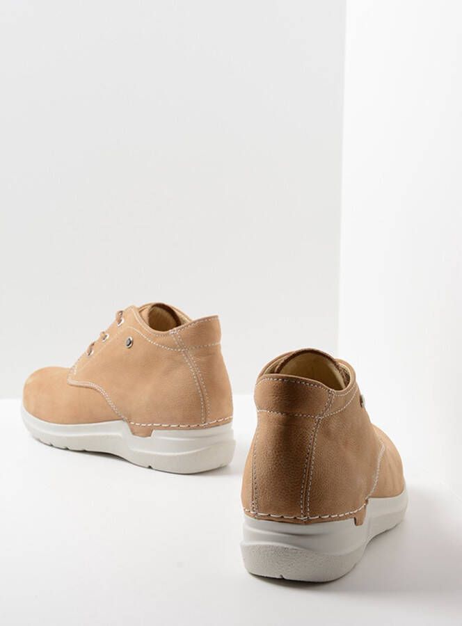 Wolky Veterschoenen Truth beige nubuck