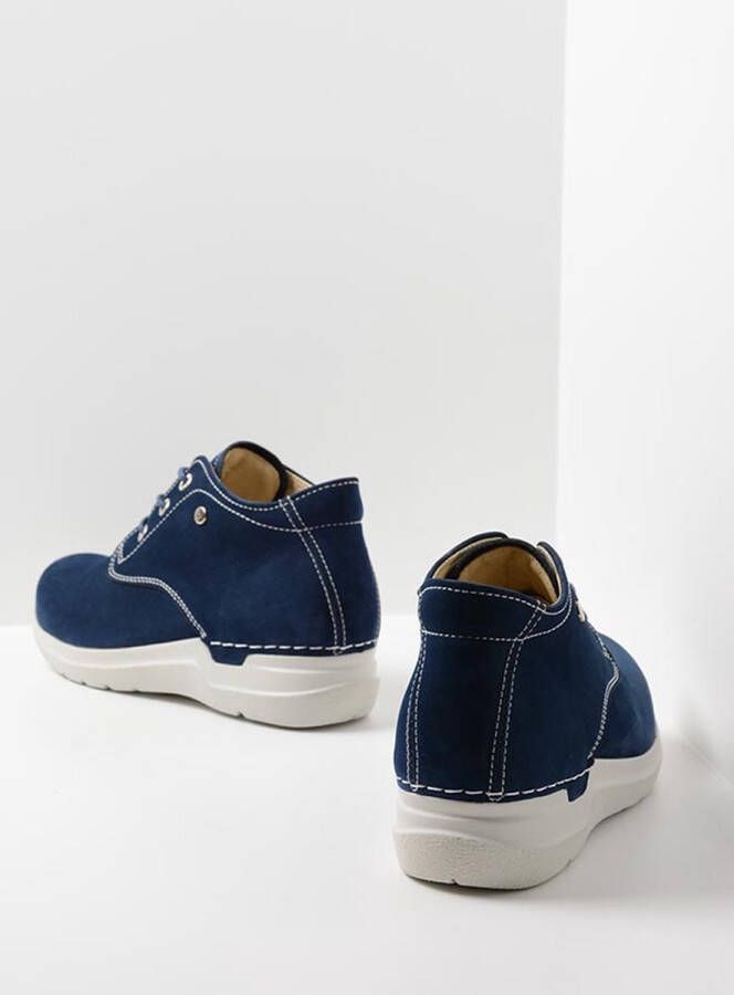 Wolky Veterschoenen Truth denim nubuck