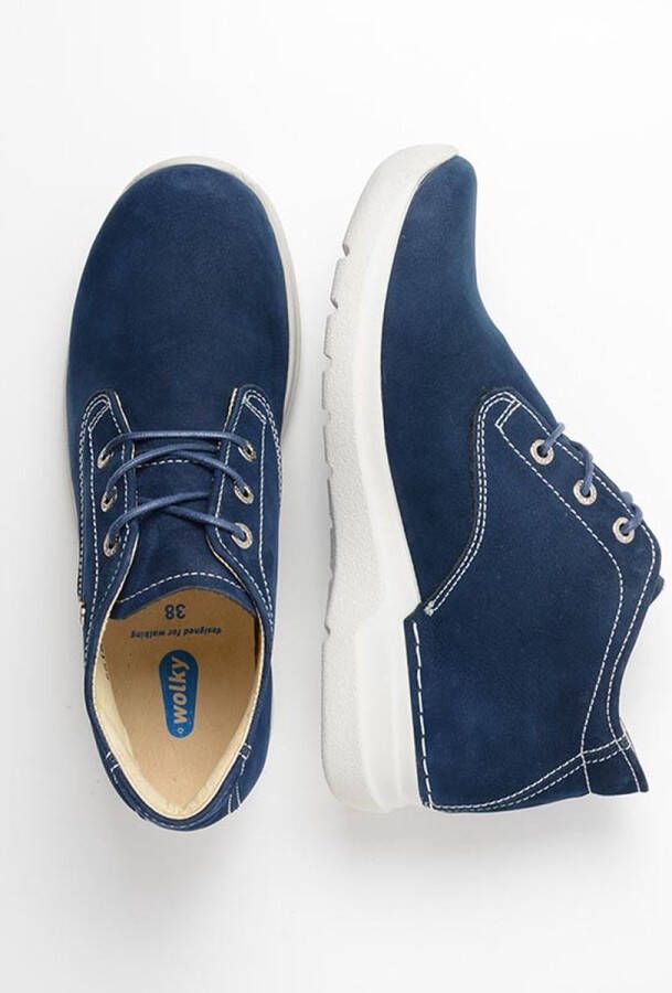 Wolky Veterschoenen Truth denim nubuck