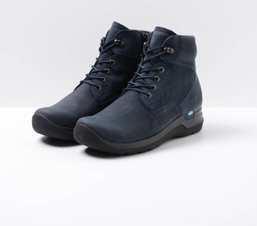 Wolky Veterschoenen Whynot HV blauw nubuck