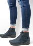 Wolky Hoge veterschoenen Whynot HV blauw nubuck - Thumbnail 4