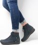 Wolky Hoge veterschoenen Whynot HV blauw nubuck - Thumbnail 5